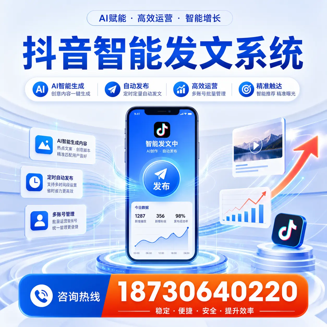 如何通过抖音智能发文系统提升 阿拉尔 企业的市场竞争力